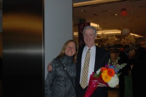 Director's Husband Nicholas Carter and his cousin Mellie Pullman at Smithsonian Premiere